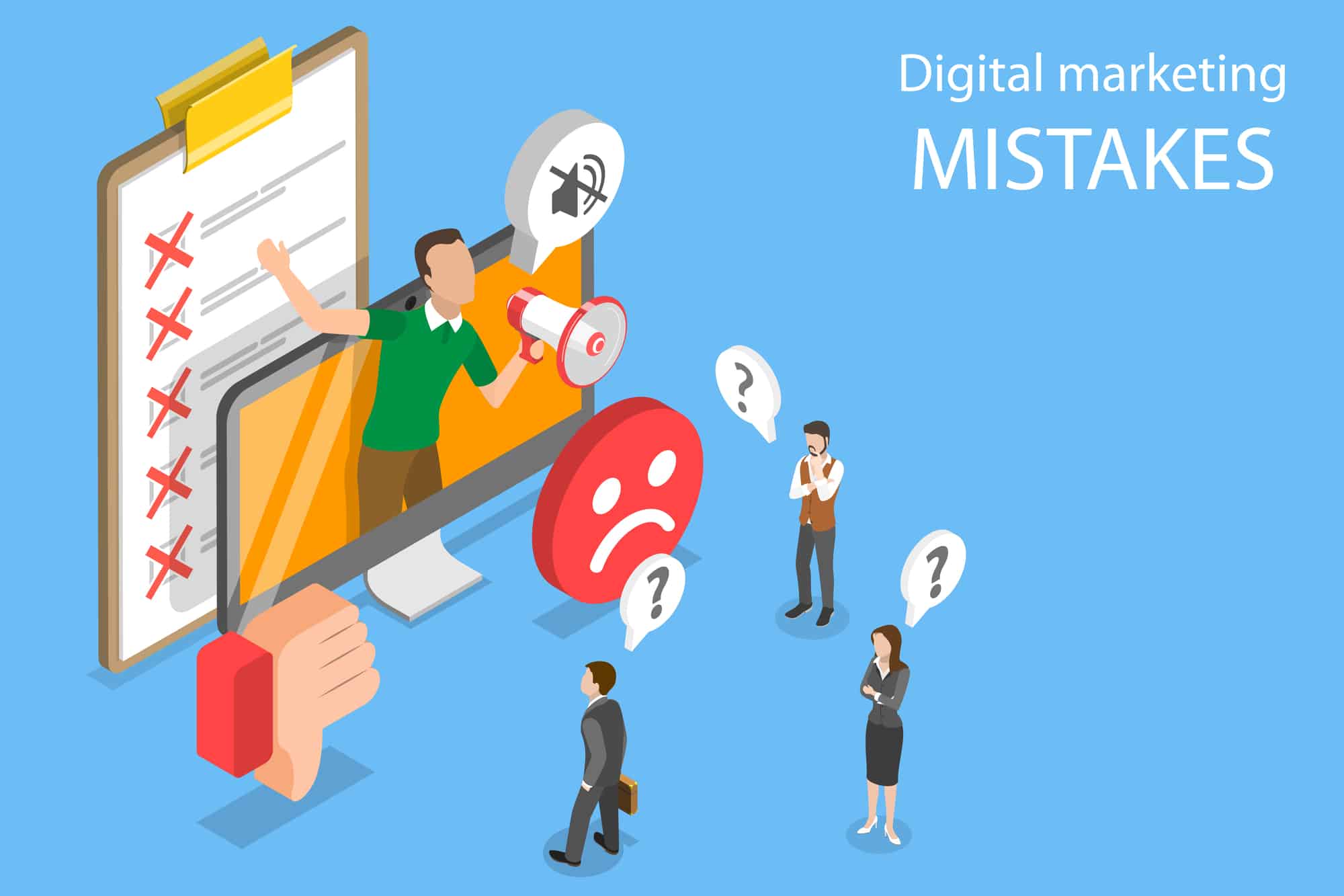 13 Common Digital Marketing Mistakes and How to Avoid Them