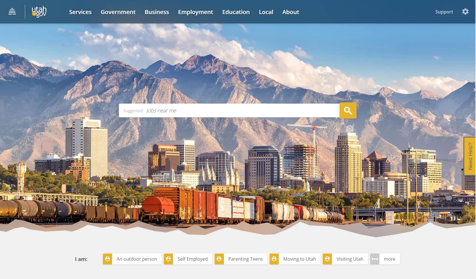 Innovative Design: The State of Utah Government Website