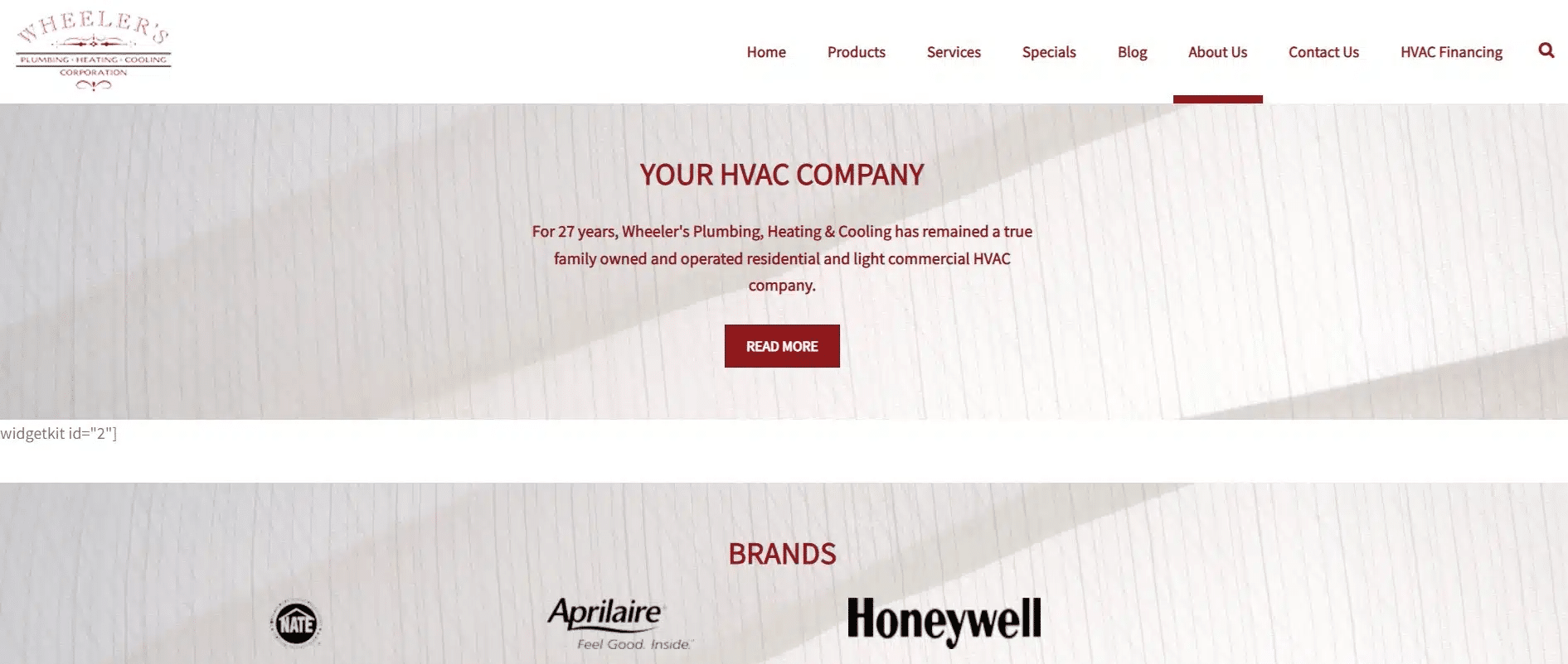 hvac website designers