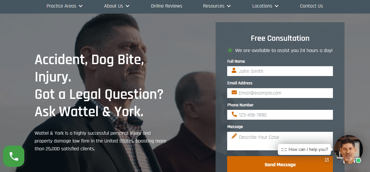 best personal injury law firm websites