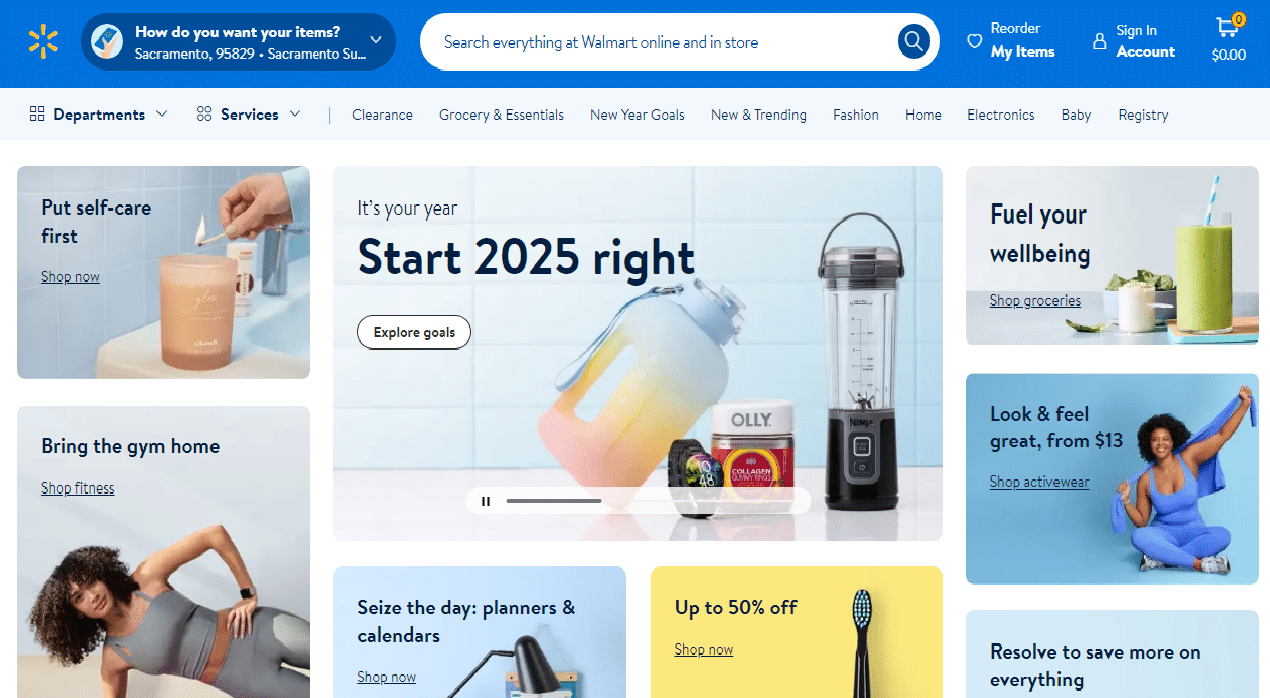 best ecommerce homepages