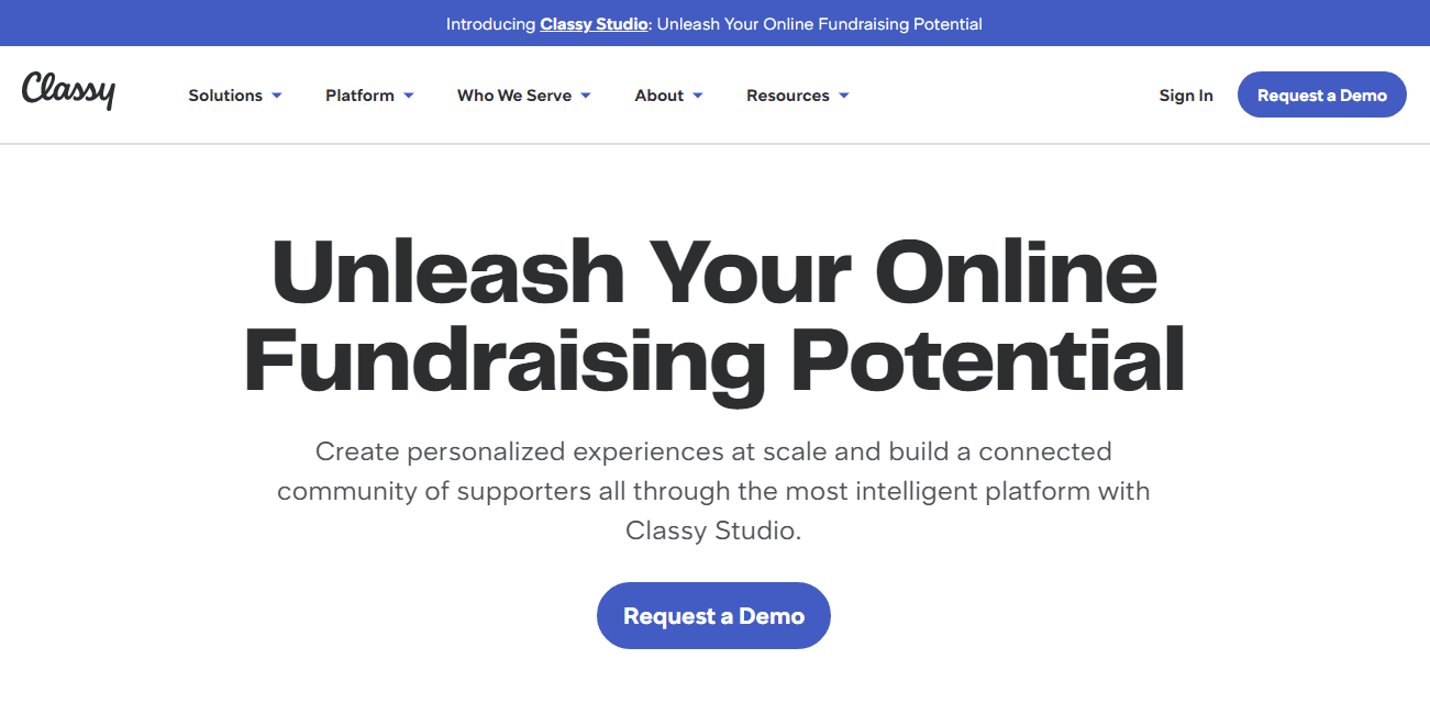 online fundraising tools